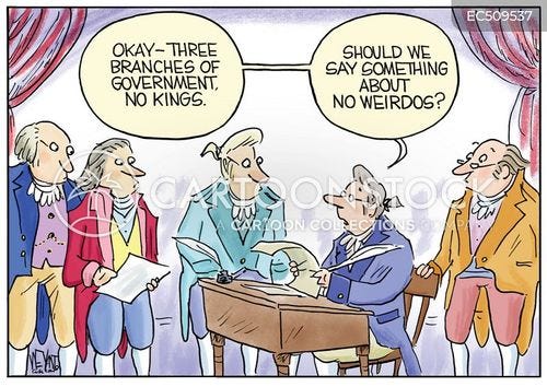 Framers Of The Constitution Cartoons and Comics - funny pictures from  CartoonStock