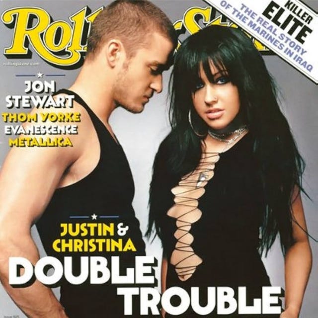 Britney Spears Slammed Christina Aguilera and Justin Timberlake for  "Pouring Salt in the Wound" With Their 2003 'Rolling Stone' Cover