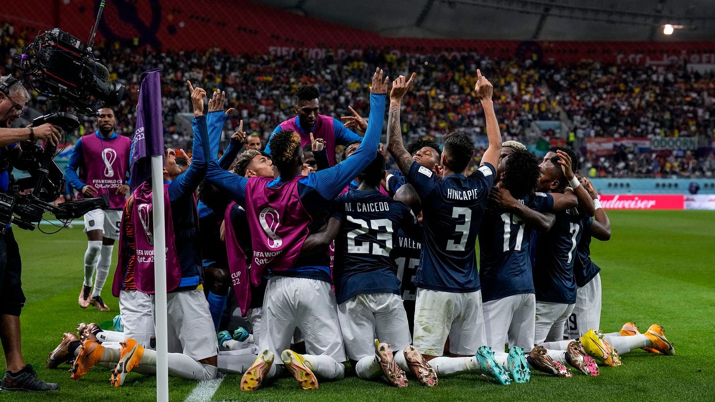 World Cup 2022 - Netherlands 1-1 Ecuador: Enner Valencia earns point for  South Americans in Group A clash | Football News | Sky Sports