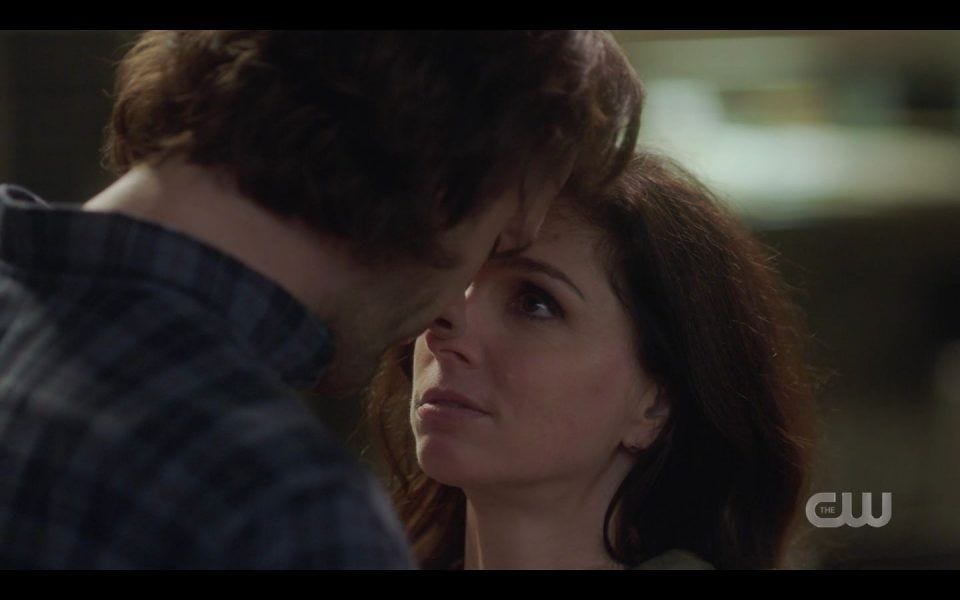 Shoshannah Stern Eileen with Sam SPN The Hurt