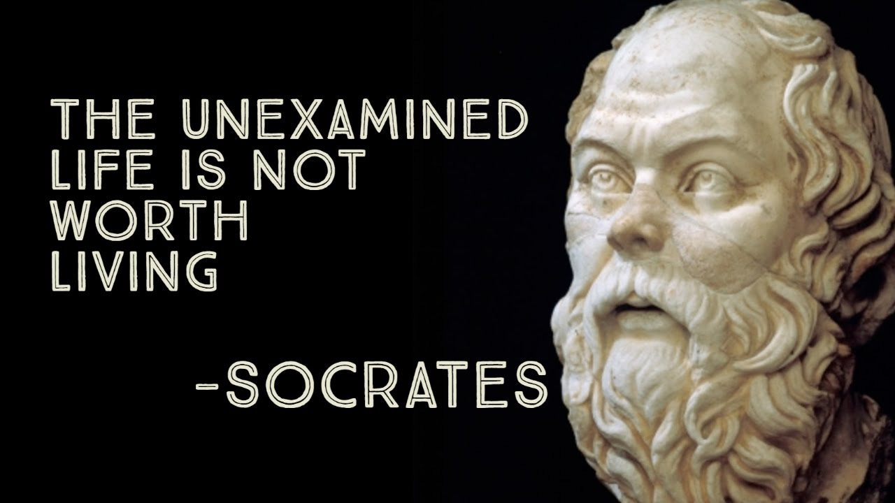 60sphilosophy |… life is not worth living? | Socrates' quote explained -  YouTube