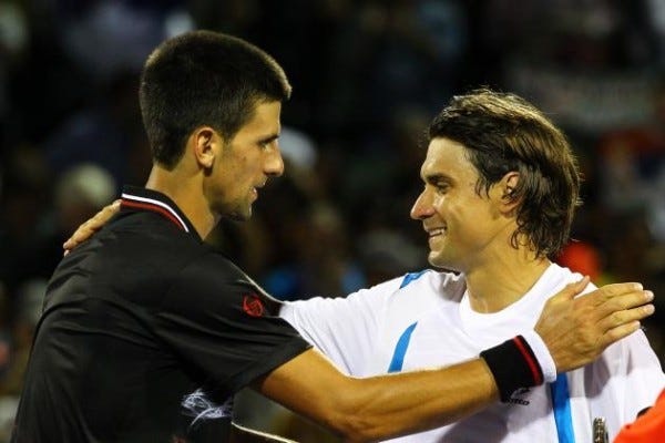 novak djokovic beats david ferrer 2015 miami open masters