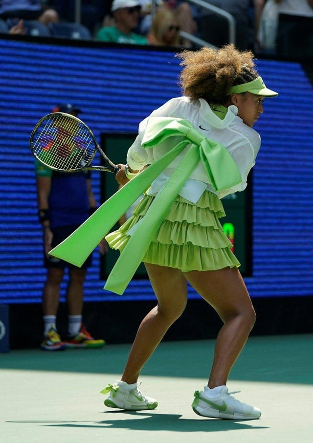 Naomi Osaka debuts custom Ambush x Nike by designer Yoon Ahn at the U. S.  Open : r/whatthefrockk