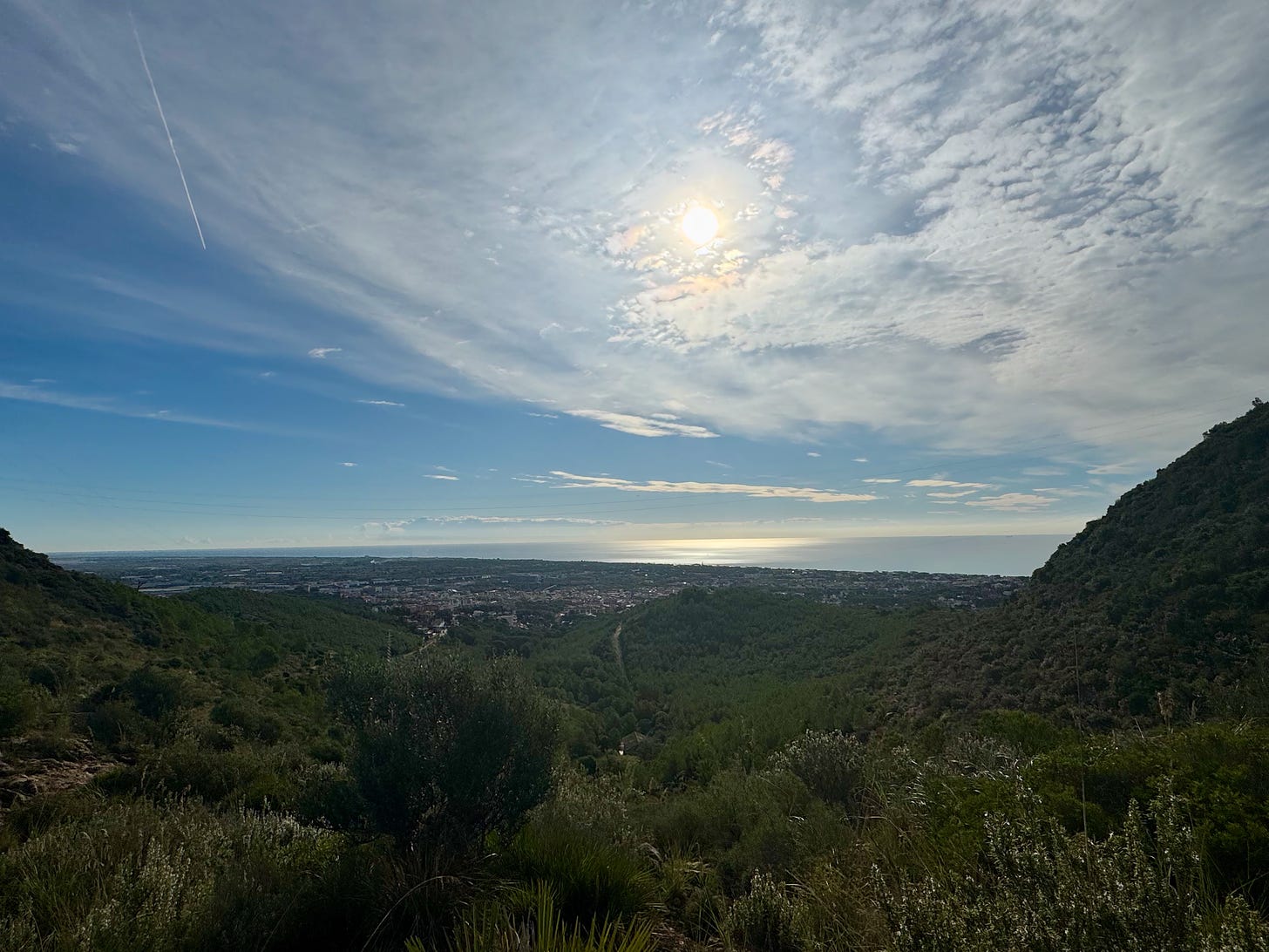 Hiking Trail from Casteldefels to Garraf