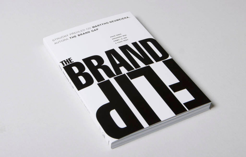 Titulka knihy The Brand Flip, foto: AnFas