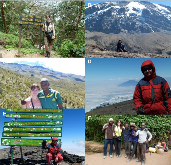 a postcard from Kilimanjaro