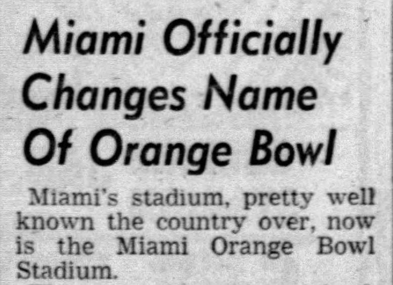 Article in the Miami News on January 20, 1949.