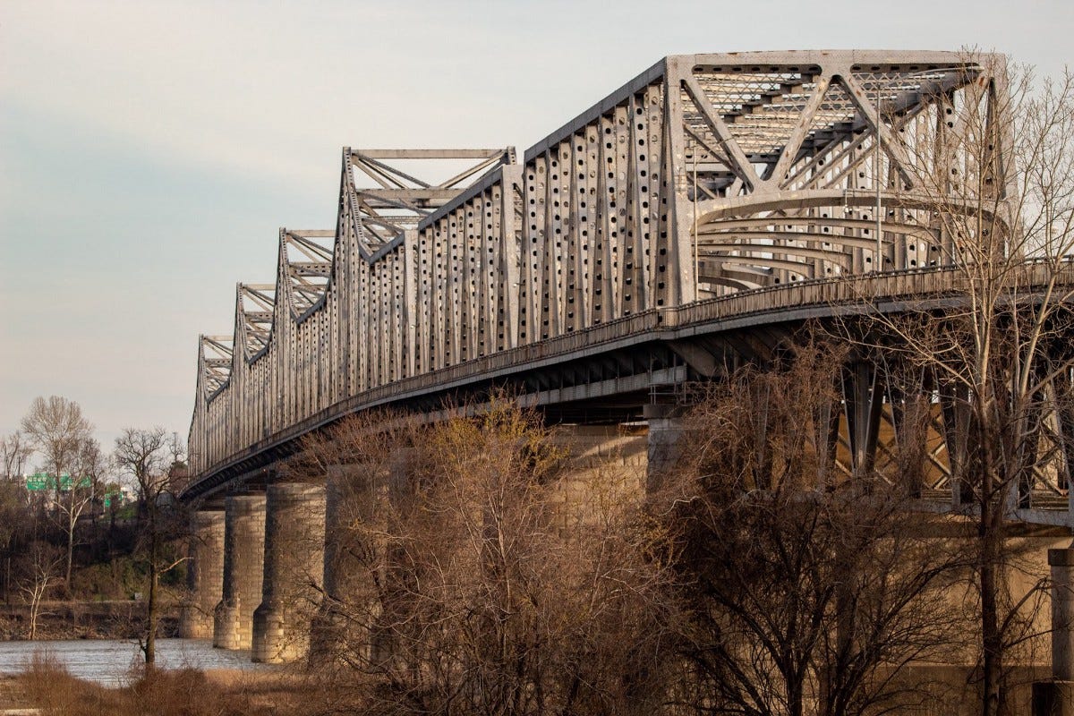 A picture of a different kind of structure, a bridge