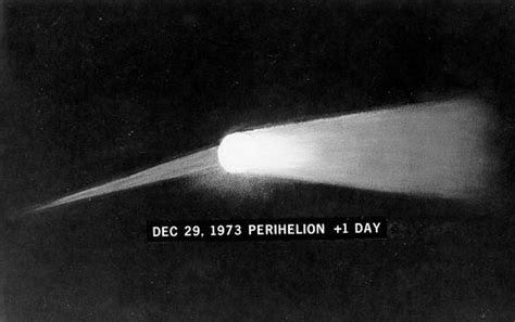 December 29, 1973: Comet Kohoutek was observed by Skylab 4 astronaut E ...