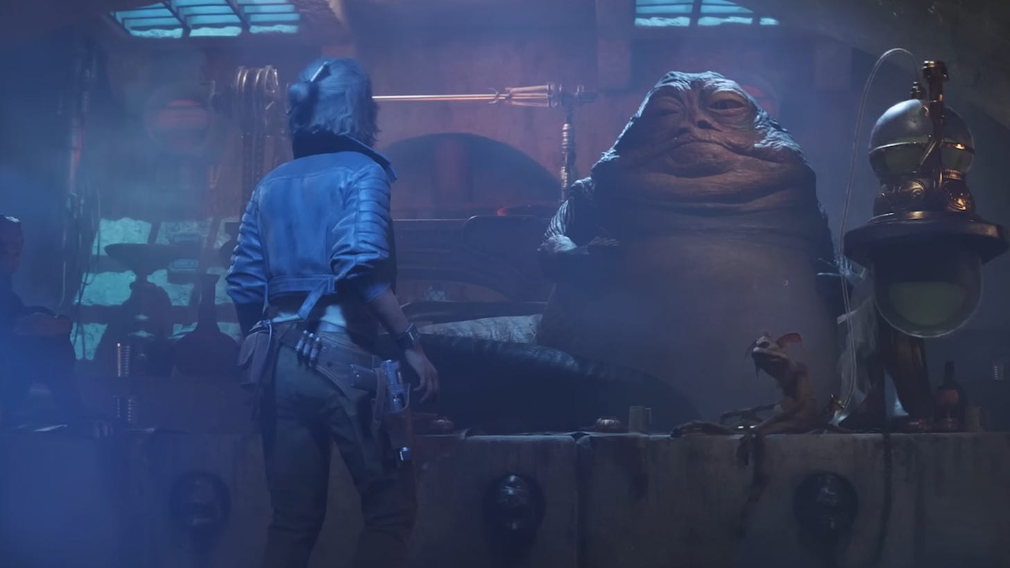 Star Wars Outlaws will let you work with, or double-cross, Jabba the Hutt |  VG247