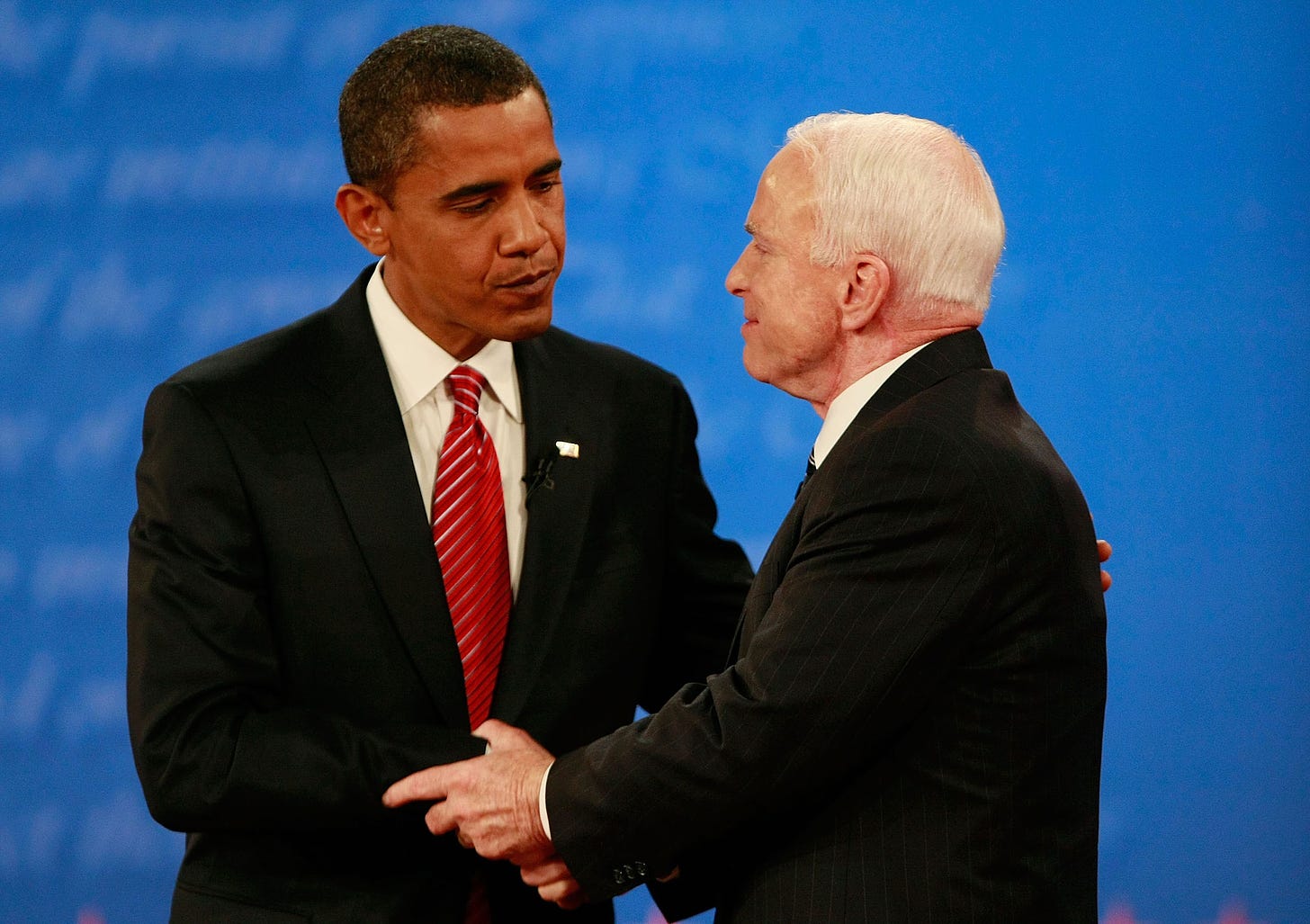 Barack Obama pays touching tribute to former political opponent John McCain