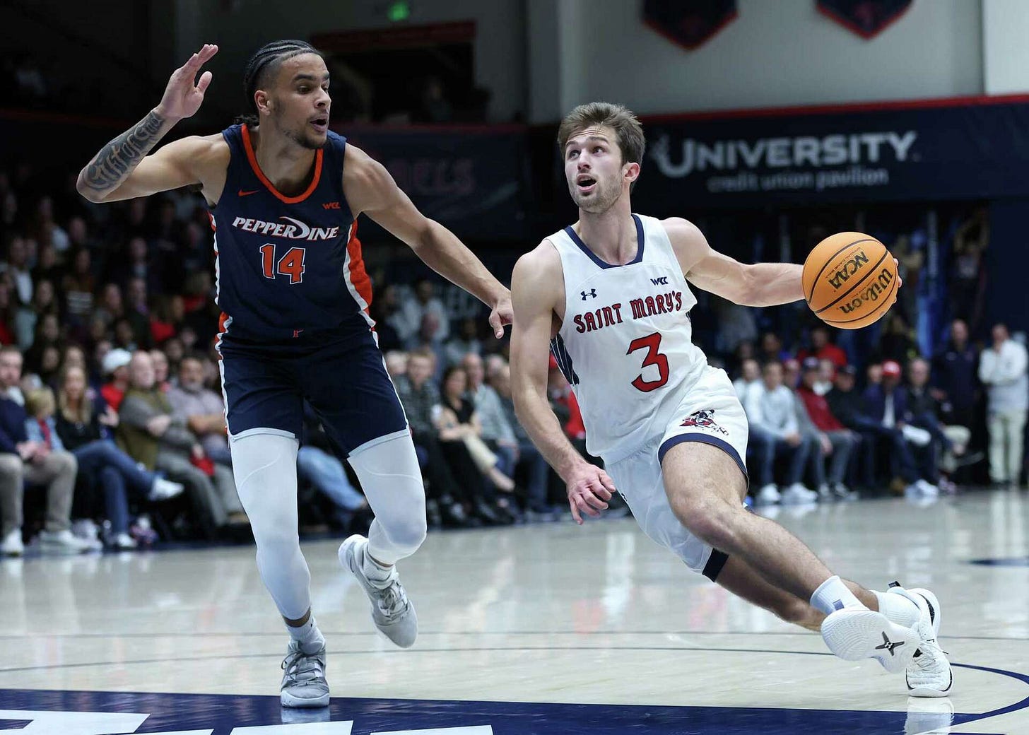 St. Mary's Augustas Marciulionis: From reserve to WCC Player of Year