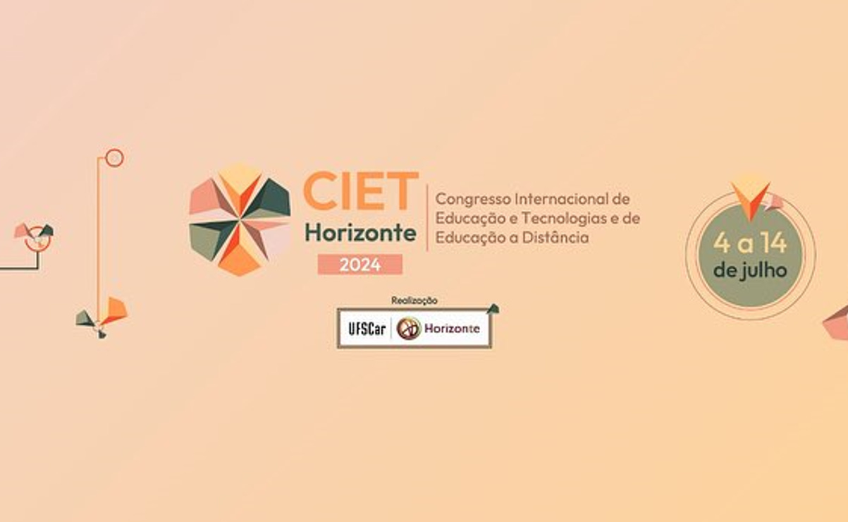 Imagem mostra logomarca do evento CIET Horizontes