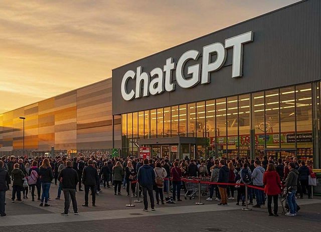 ChatGPT va devenir le plus grand supermarché du web 🛒