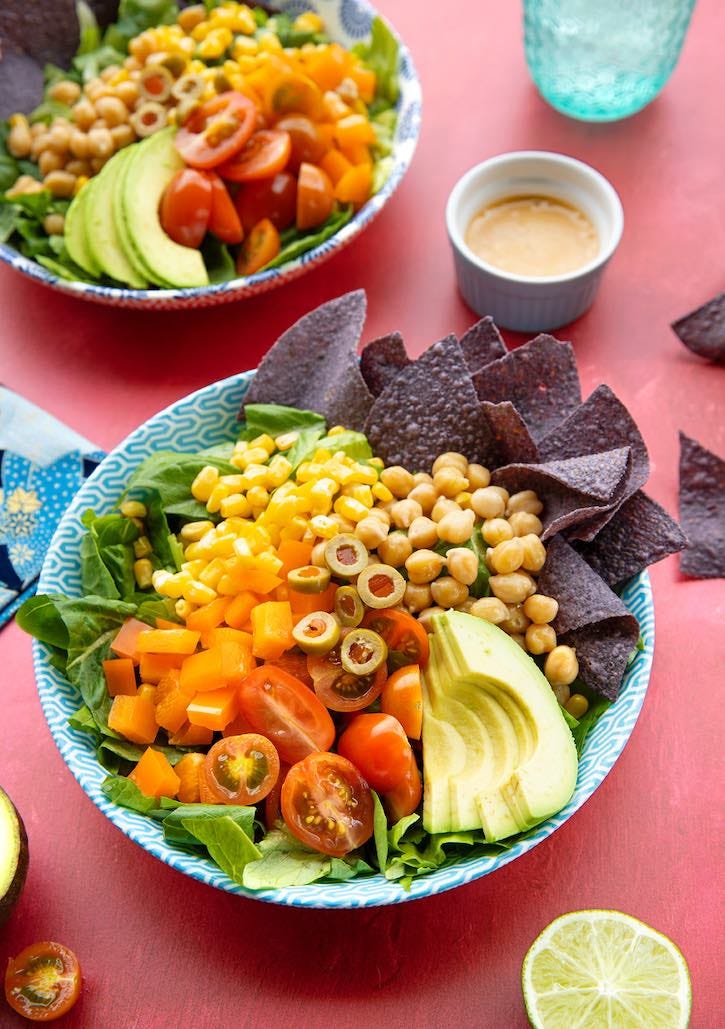 Tex-mex salad bowl