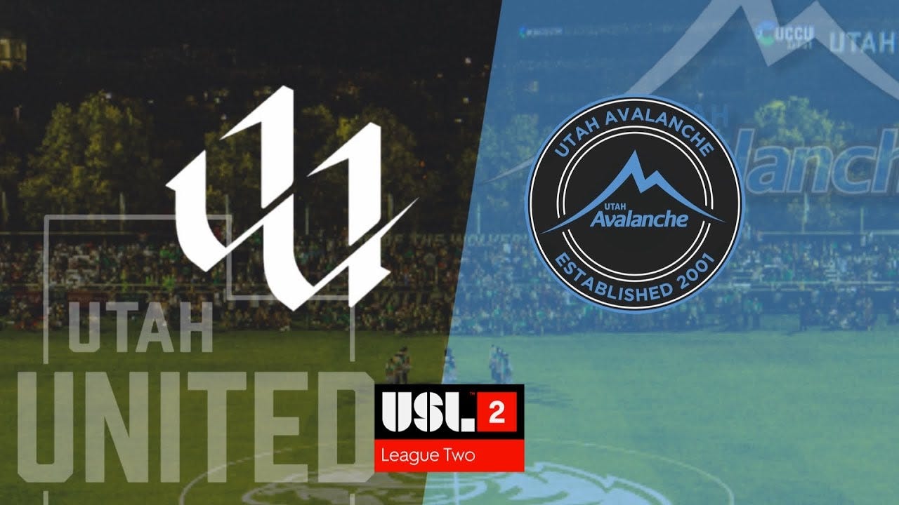 USL2: Utah Avalanche at Utah United 1-2 FT