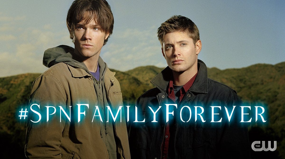 SPNFamilyForever hashtag dean sam winchester supernatural