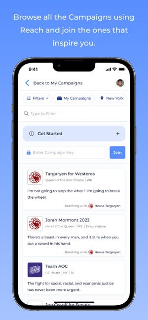 Reach — Progressive Organizing on the App Store