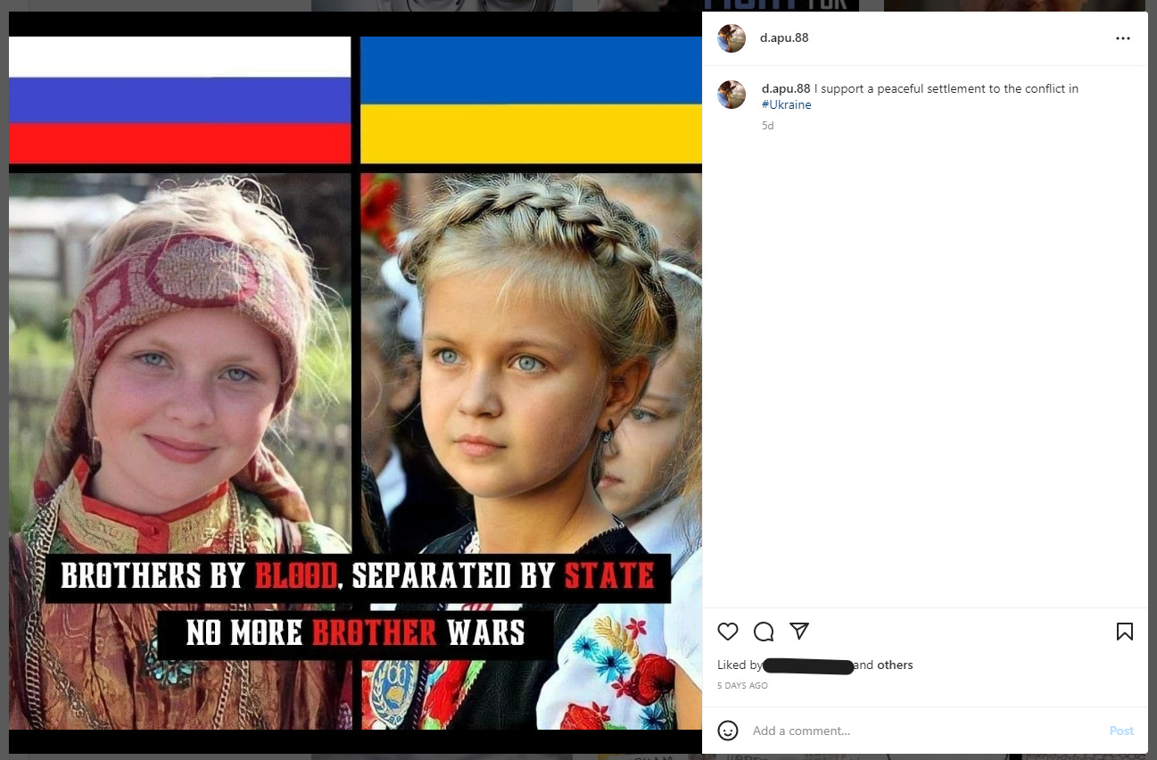 “BROTHERS BY BLOOD, SEPARATED BY STATE  |  NO MORE BROTHER WARS” posts over blond-haired girls approximately 6 to 10 years old.