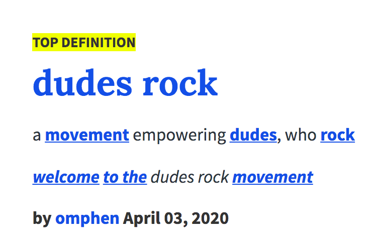 Dudes Rock Is The Movement For Dudes By Dudes - Funny Article | eBaum's ...