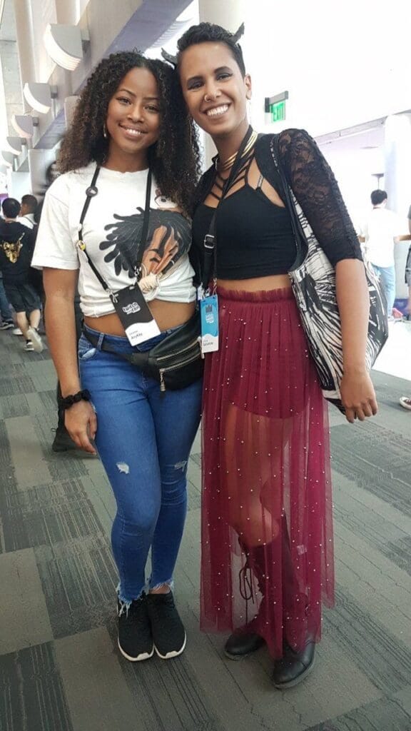 Gothix and Jay-Ann Lopez of Black Girl Gamers