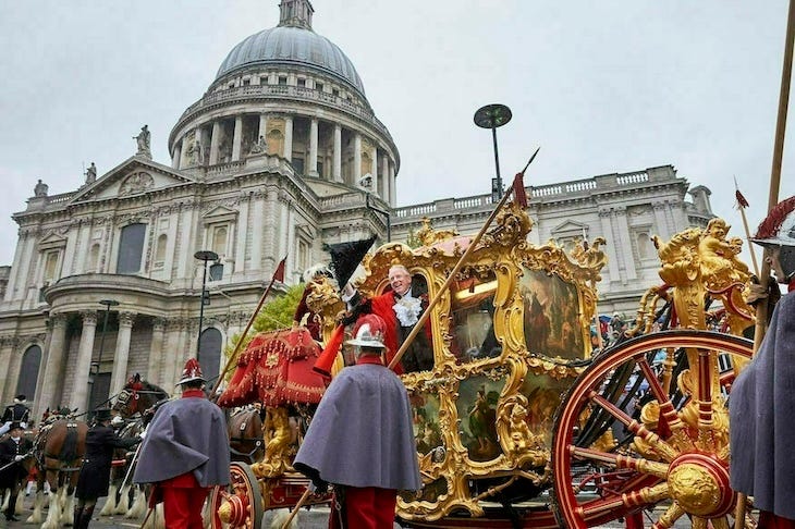 Lord Mayor's Show with gold coach