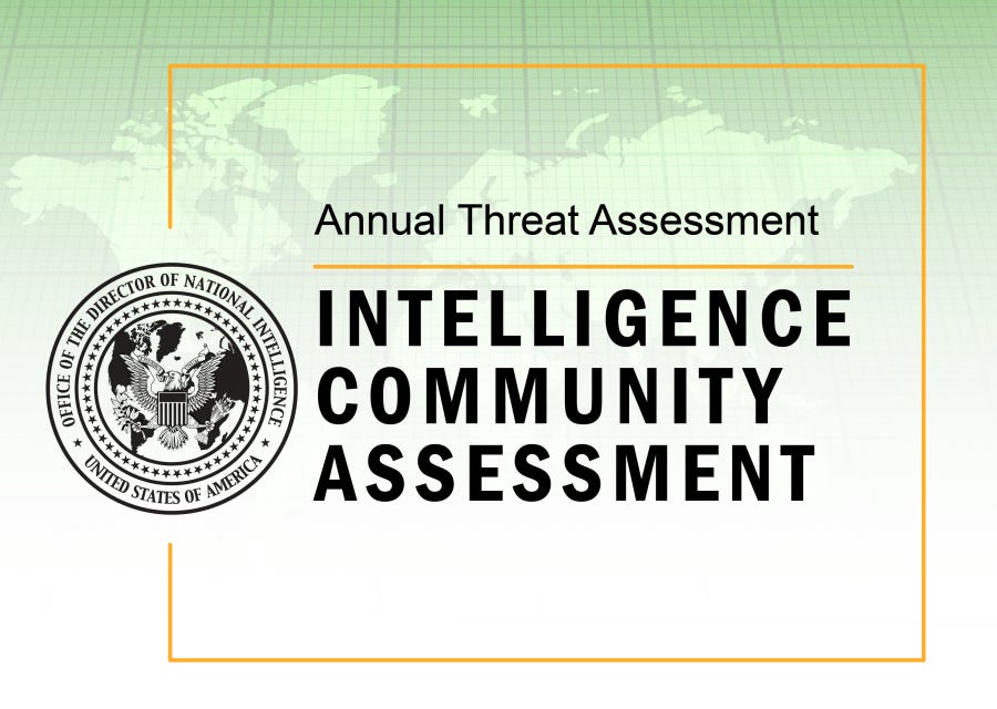 2023 Annual Threat Assessment of the U.S. Intelligence Community