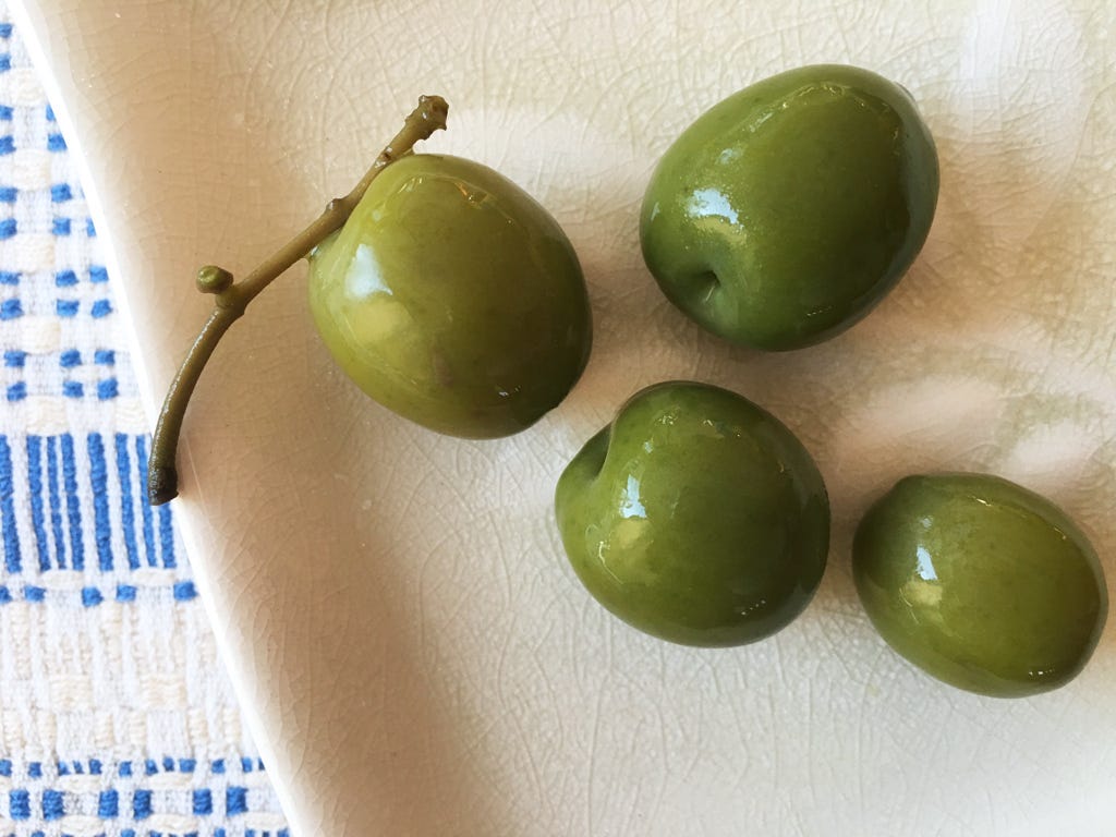 Castelvertrano olives, Sicily