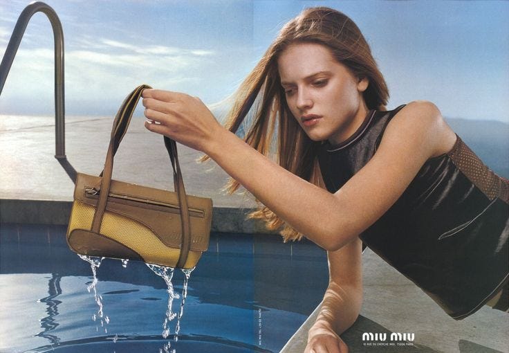 mimi on X: "Miu Miu SS 2000 campaign by Vincent Peters  https://t.co/cyWZ2bXwbd" / X