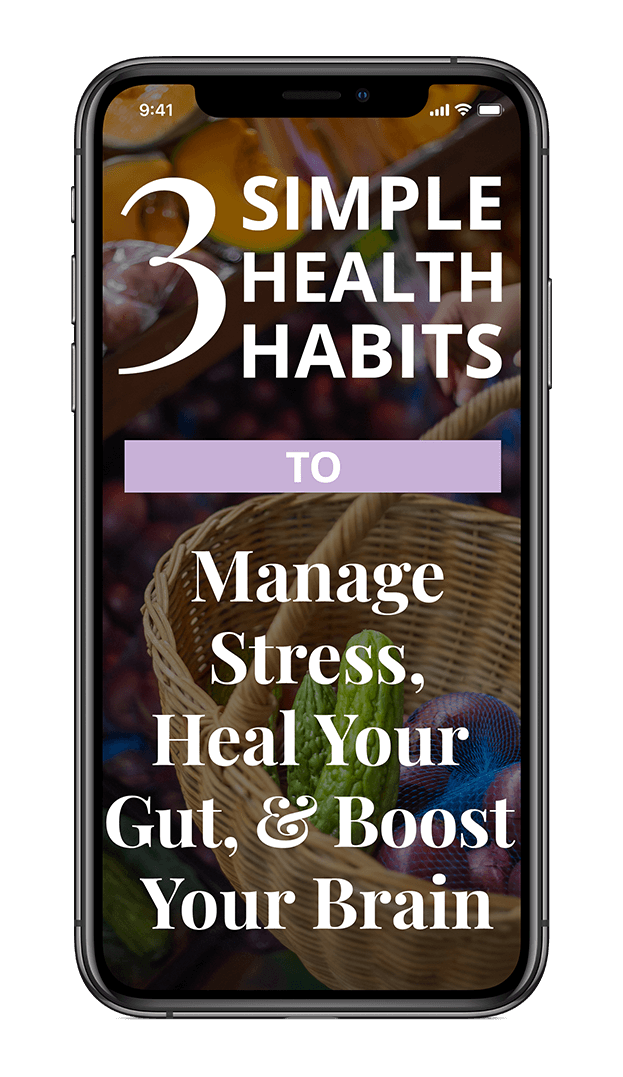 3 Simple Health Habits--today's gift