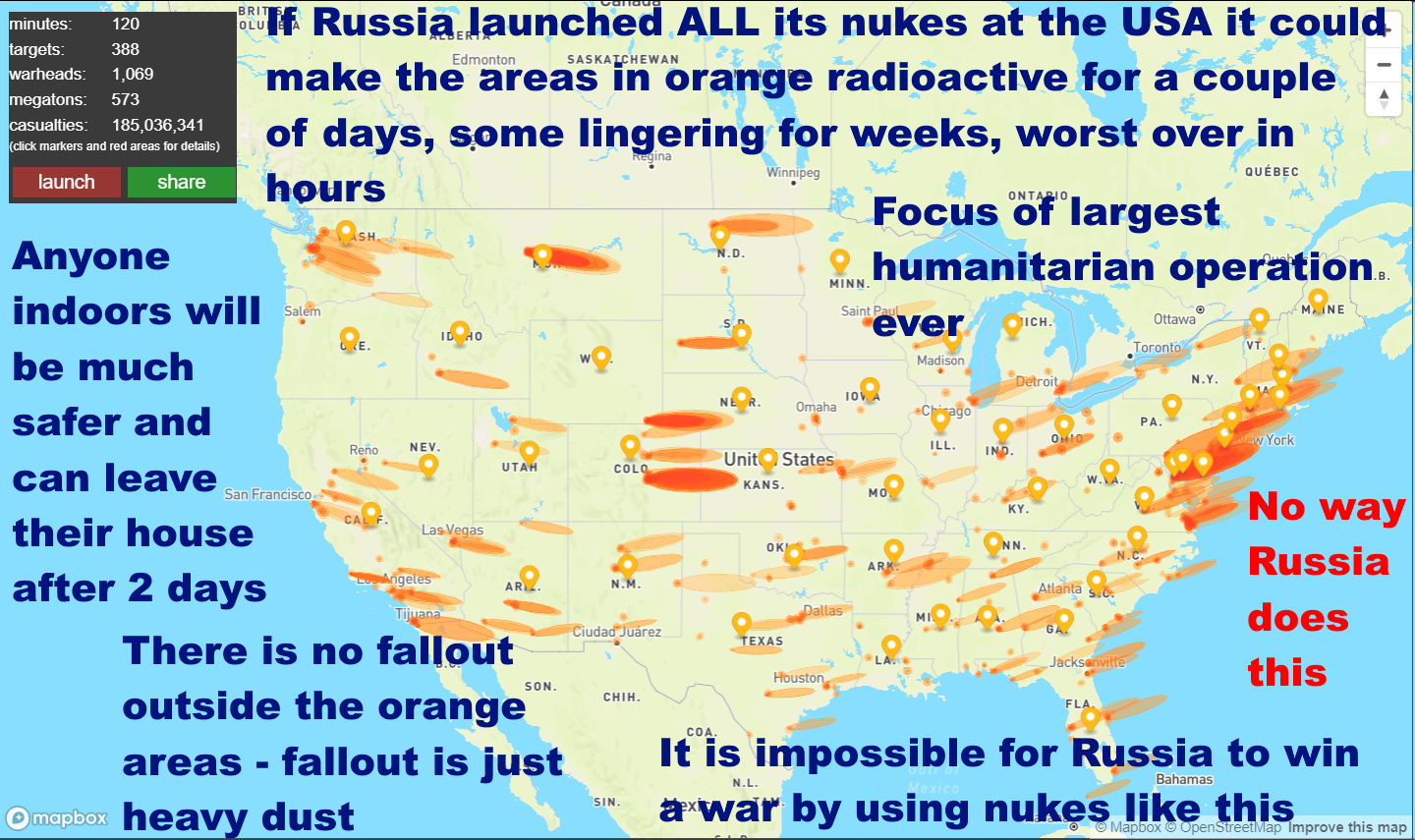 Nukes are used as one way to prevent war - debunk of fantasy ideas - nukes can’t make a country uninhabitable - Soviet Union/ Russia NEVER had ability to win with a nuclear “first strike” nor did USA