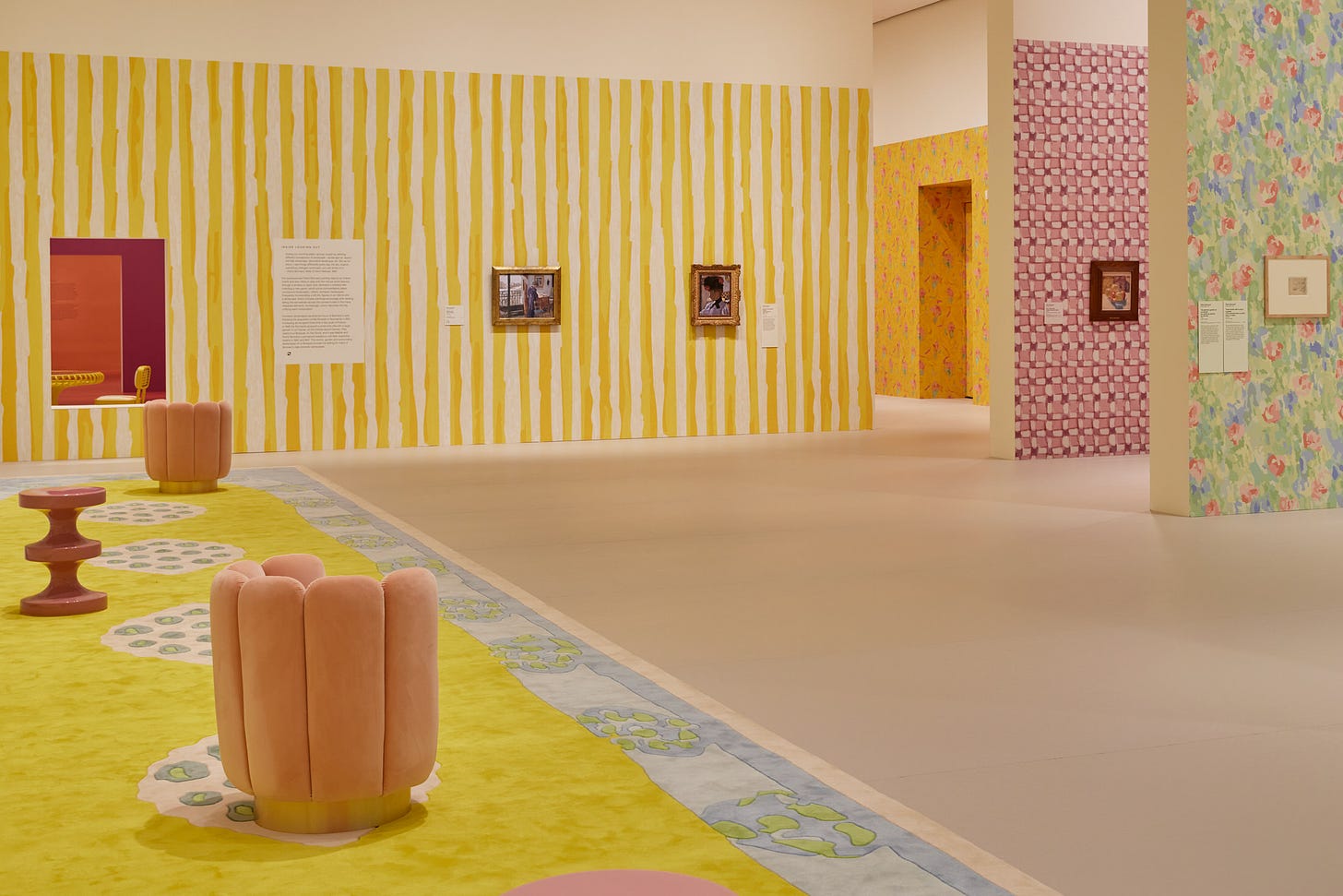 India Mahdavi Designs Pierre Bonnard Exhibition | Yellowtrace