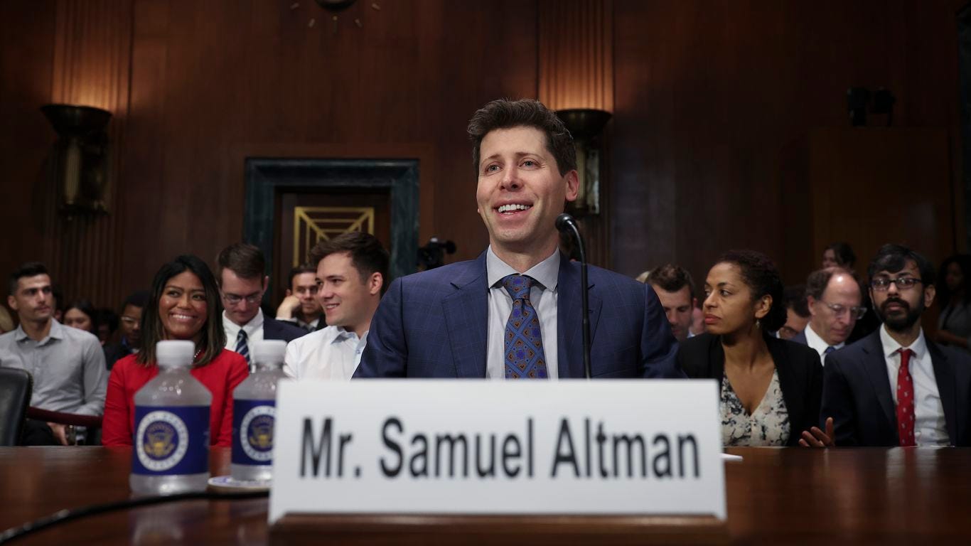 OpenAI's Sam Altman tells senators: regulate us