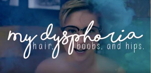 Ash Hardell has hair and body dysphoria