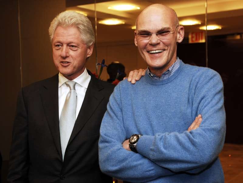 James carville e bill clinton - Dago fotogallery