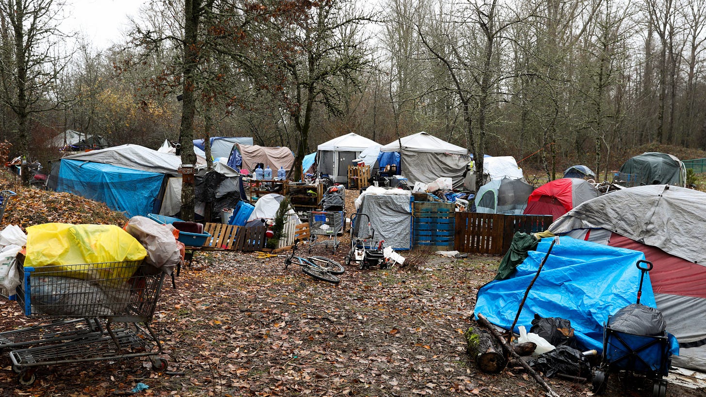 Photos: Cascade Gateway Park homeless encampment