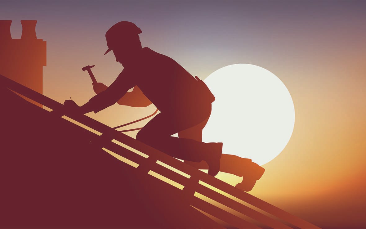 roofer in heat