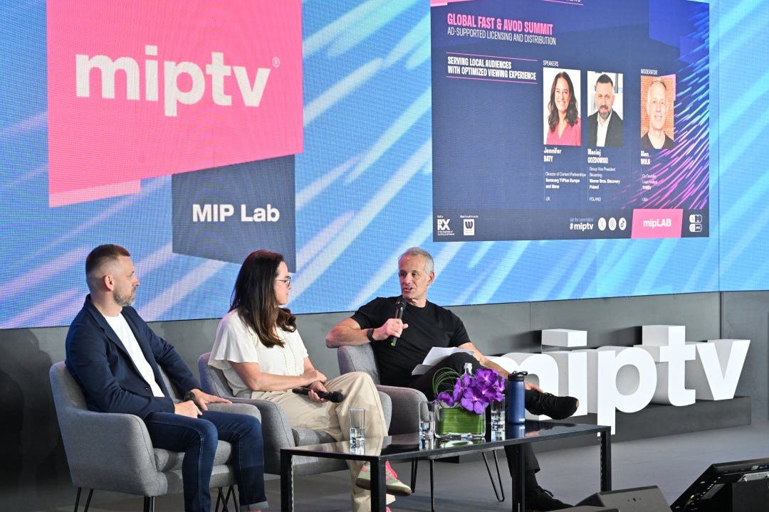 The Global FAST & AVOD Summit was a highlight of MIPTV today