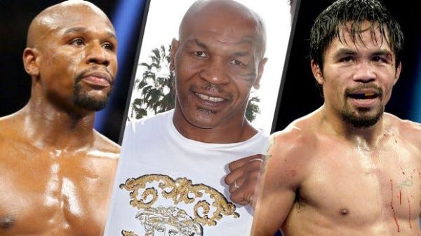 mike tyson not betting on pacquiao mayweather fight 2015