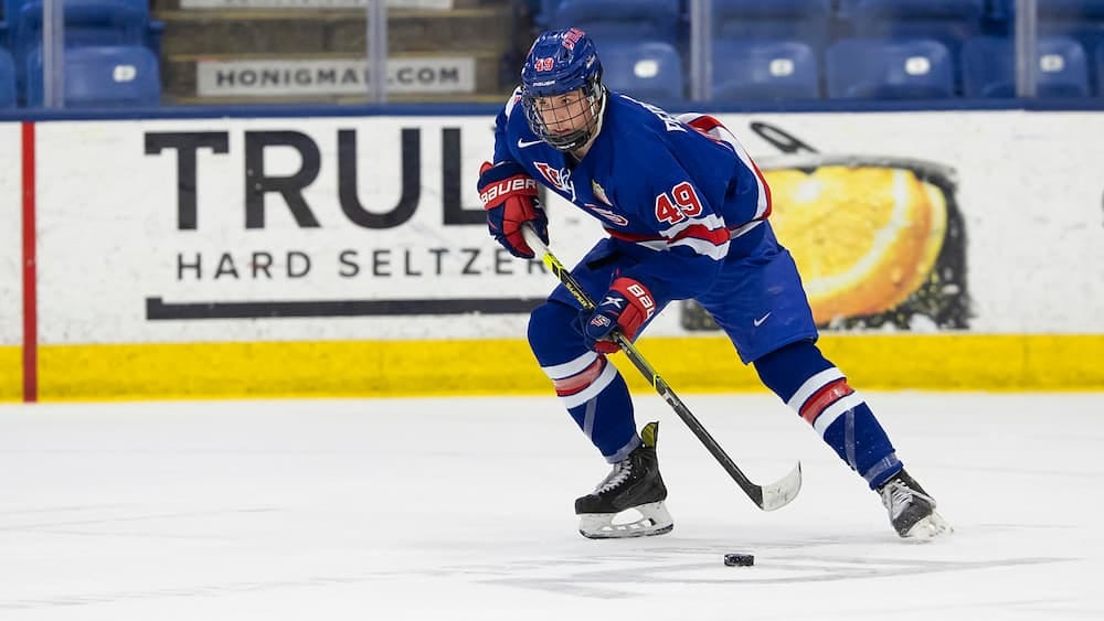 Gabriel Perreault, le couteau suisse de la jeune élite américaine - TVA  Sports