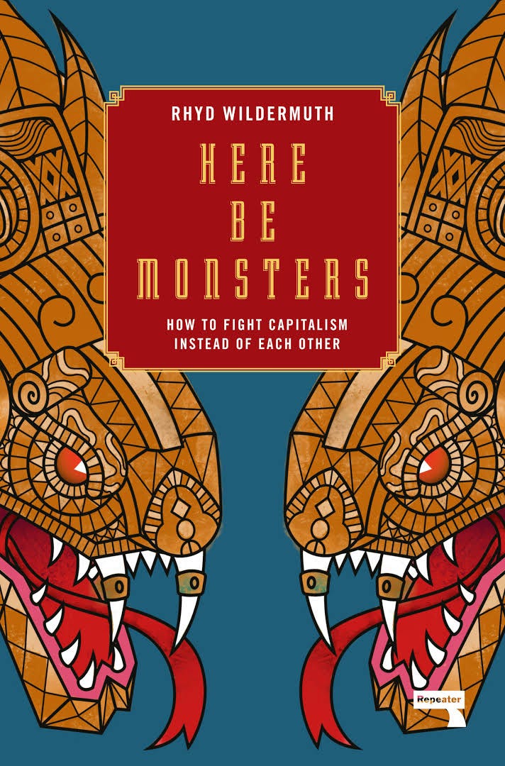cover for Here Be Monsters by Rhyd Wildermuth