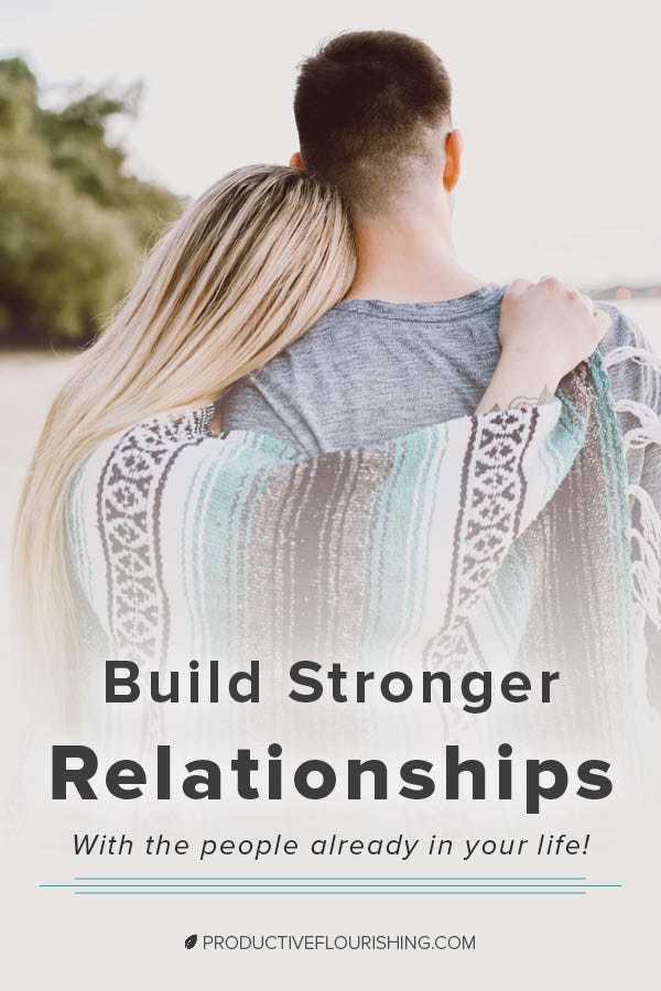 Learn how to strengthen your network of relationships. Relationships are a combination of both the quantity of relationships and the quality of those relationships. #productiveflourishing #network #healthyrelationships
