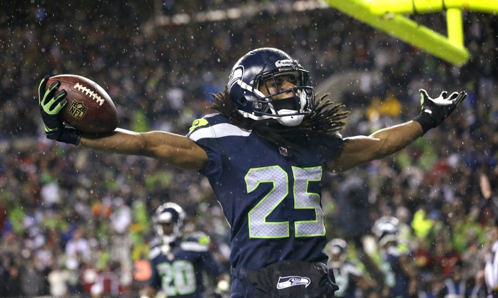 Richard Sherman blames NFL ratings drop on more than Kaepernick 2016 images