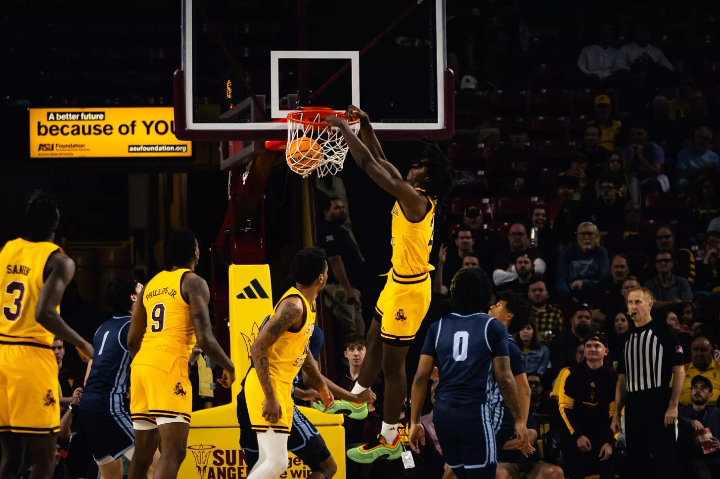 Jayden Quaintance - Men's Basketball - Arizona State University Athletics
