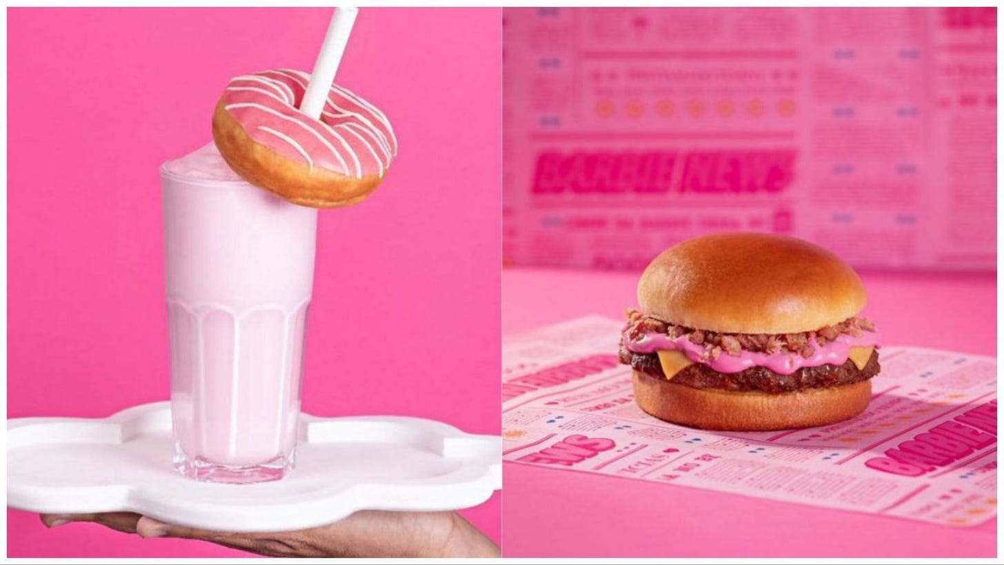 Burger King: "Pepto Bismol Burger": Burger King Brazil's Pink Burger and  Barbie Shake send the internet into a frenzy