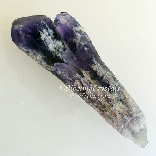 Dragons Tooth Amethyst Elestial Quartz