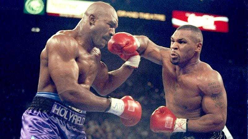 ESPN's No. 6 superfight: Mike Tyson-Evander Holyfield I - ESPN