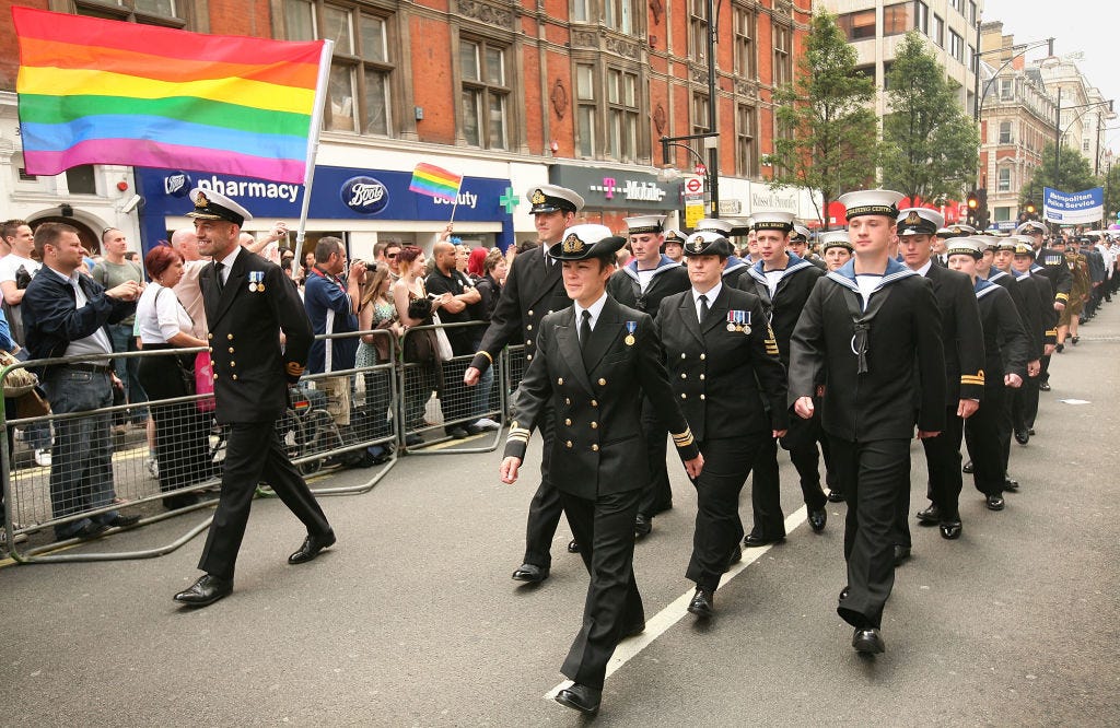 Armed forces homosexuality
