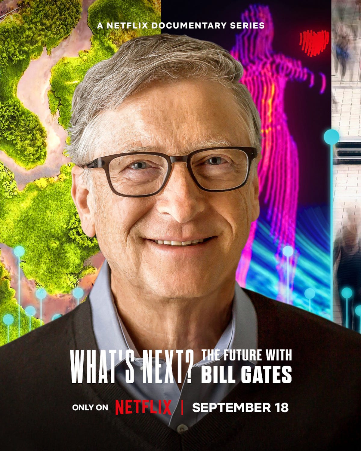 ‘What’s Next? The Future with Bill Gates’ key art