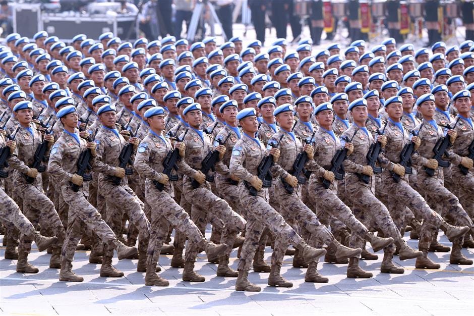 China's military parade a sight to behold: What's there to fear? - SHINE  News
